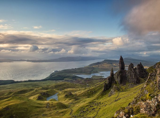 Wallpaper Isle of Skye, Scotland, Europe, nature, mountains, sky, 4k, Travel 756001237